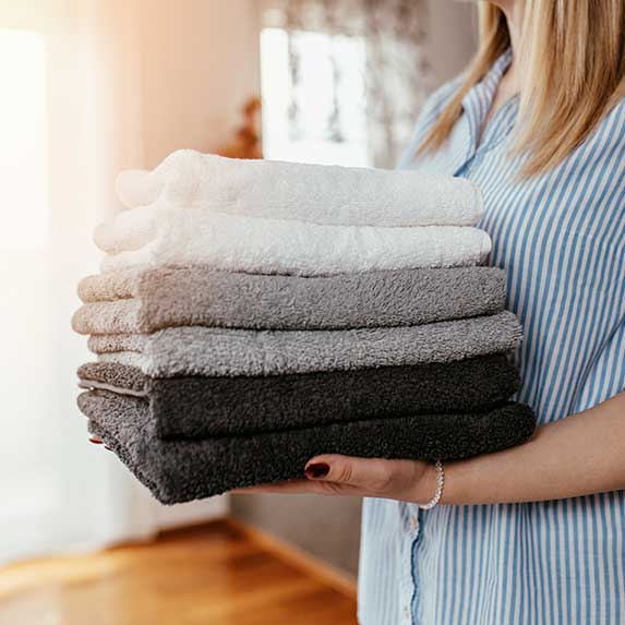 Gestion du linge plié et rangé