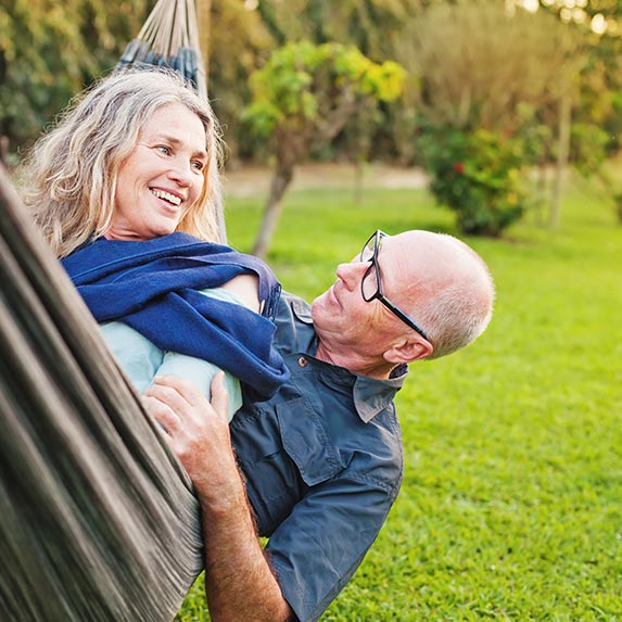 Jardin entretenu par O2 et clients satisfaits